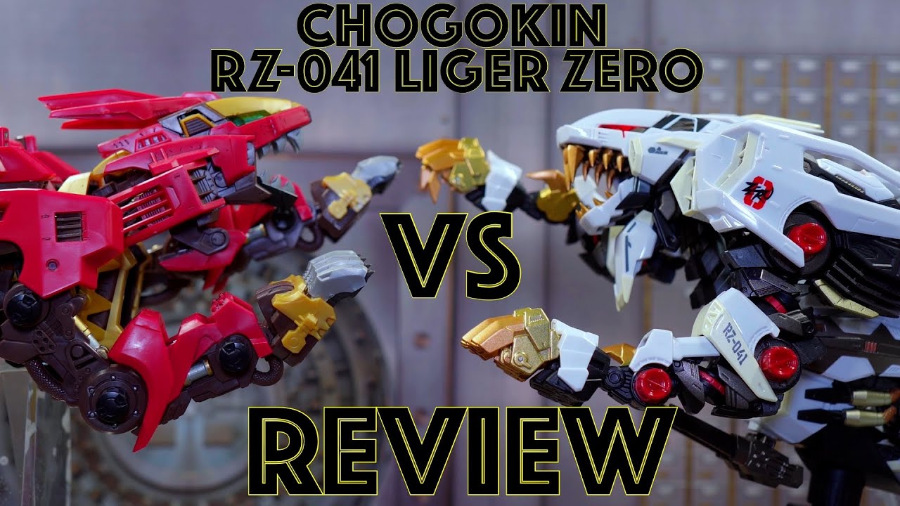 Chogokin - RZ-041 Liger Zero UNBOXING & REVIEW