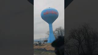 new water 🌊 tower🗼 in Smyrna Delaware USA #april2024 #watertower