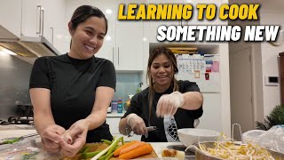 LEARNING TO COOK with Jen | Diana Zubiri