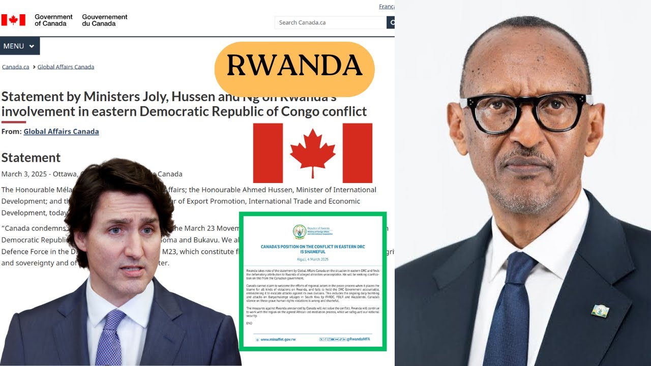 CANADA IFATIYE U RWANDA IBIHANO BITEYE UBWOBA🛑U RWANDA MU BURAKARI ...