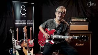 Lesson Agam Hamzah with SIRE H7 Electric Guitar (part 1)