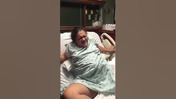 Thumbnail of Baby pushes during the beginning of my labor