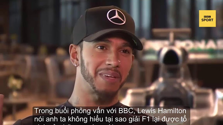 Lewis Hamilton - Tay đua Công thức 1 người Anh