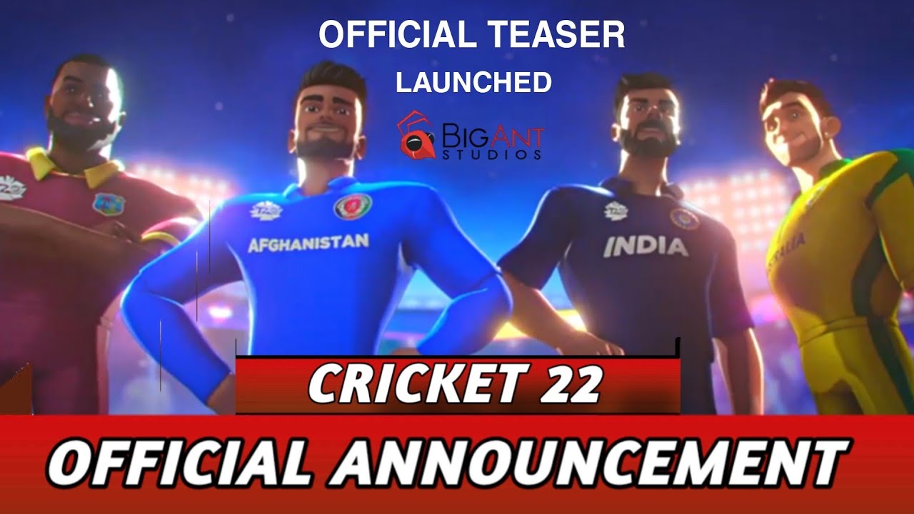 Cricket 22" | Official Teaser Launched Big Ant Studios & Announcement