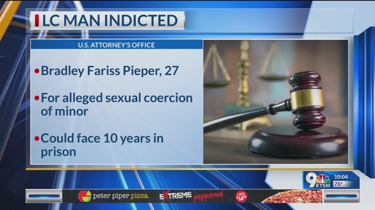 Las Cruces man indicted for alleged sexual coercion of minor - YouTube