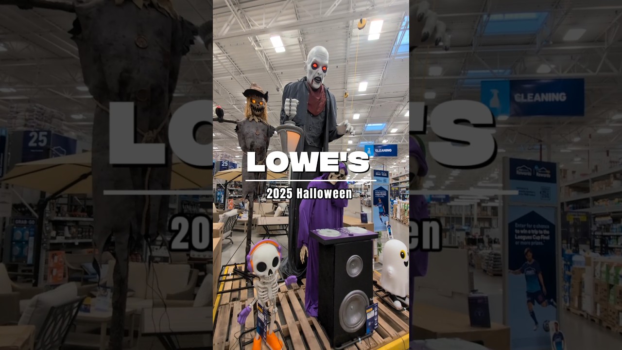 LOWE'S Halloween Decor 2025 #halloween #lowes