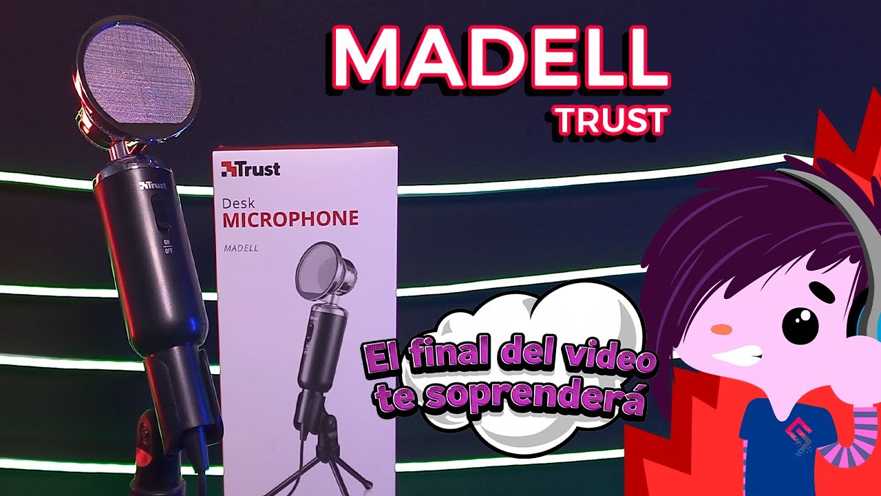 ¿Es posible ser Streamer con este micrófono? MADELL de TRUST | COMPONENTES®