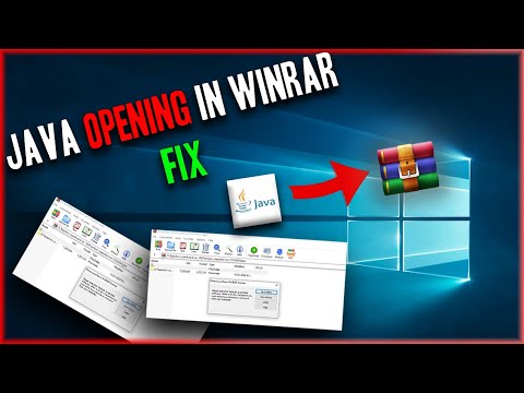 How to FIX Java .jar OPENING in Winrar 2023!