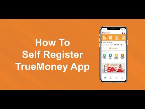 truemoney wallet login  2022 New  How to Self Register TrueMoney App