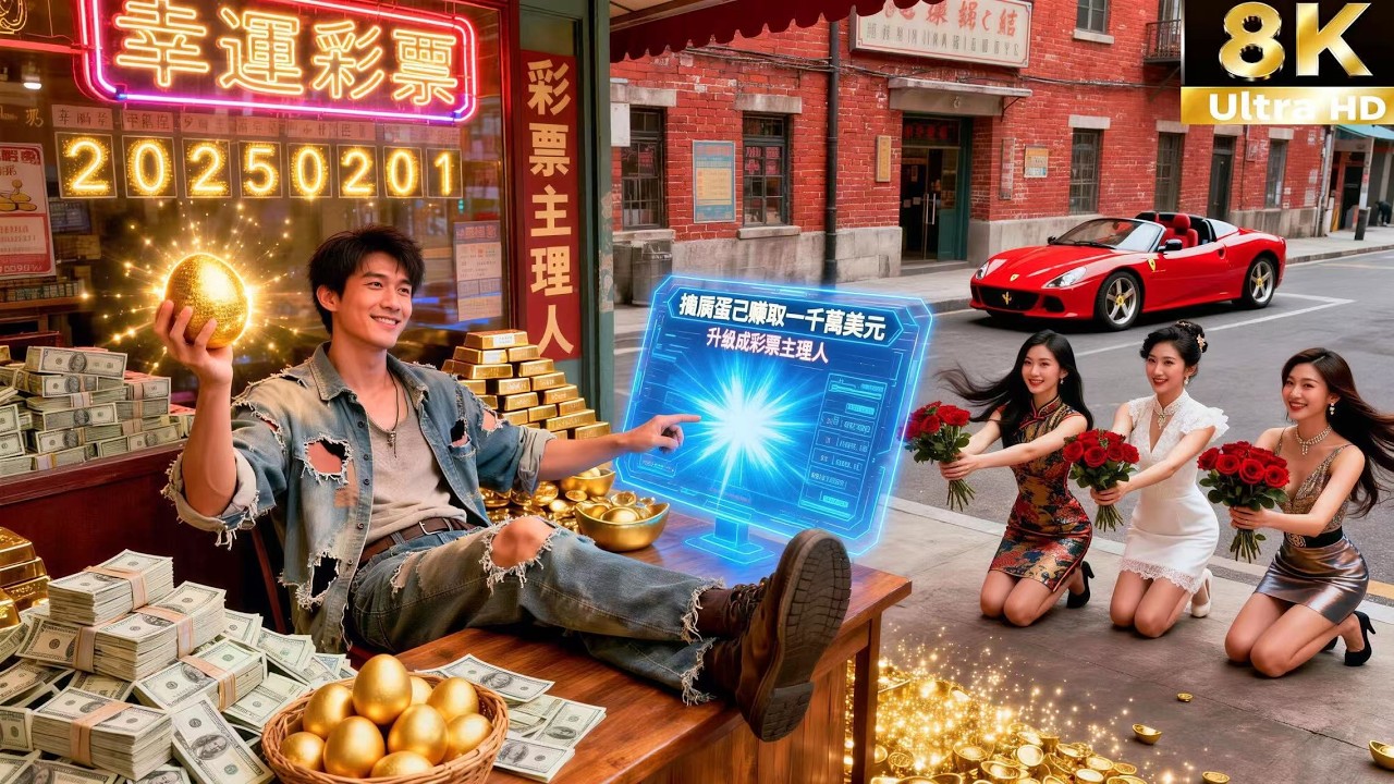 廢柴小夥穿越回上世紀80年代，靠著經營彩票事業成為商業巨頭，多位富豪千金慕名前來追求！