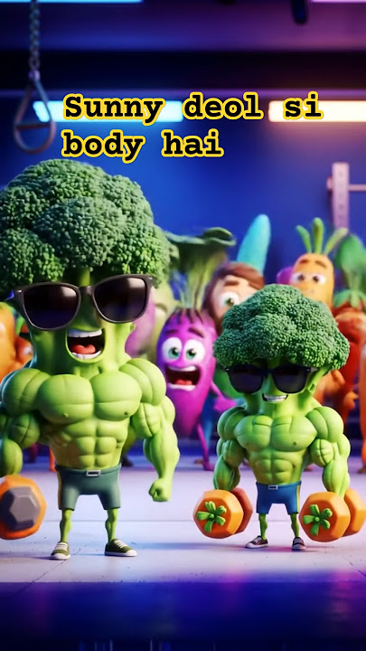 Sunny deol si body 💪 hai . #funny #cartoon