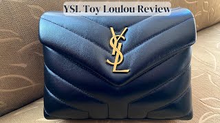 YSL TOY LOULOU 1 YEAR REVIEW  - MUST WATCH BEFORE BUYING | What Fits, Price Increase, Wear & Tear screenshot 4