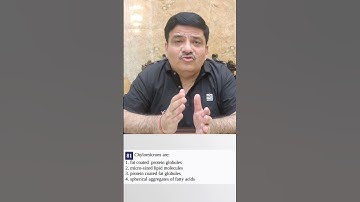 NEET 2022 (Abroad Paper) PYQ - Digestion and Absorption - 1 Similar MCQ Answer in Video Description