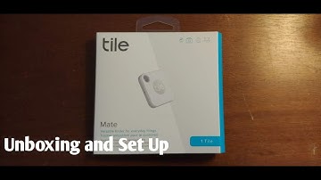 Tile Mate Unboxing and Setup