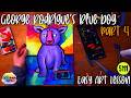 George Rodrigue Inspired "Blue" Dogs - Part 4: Background Finale