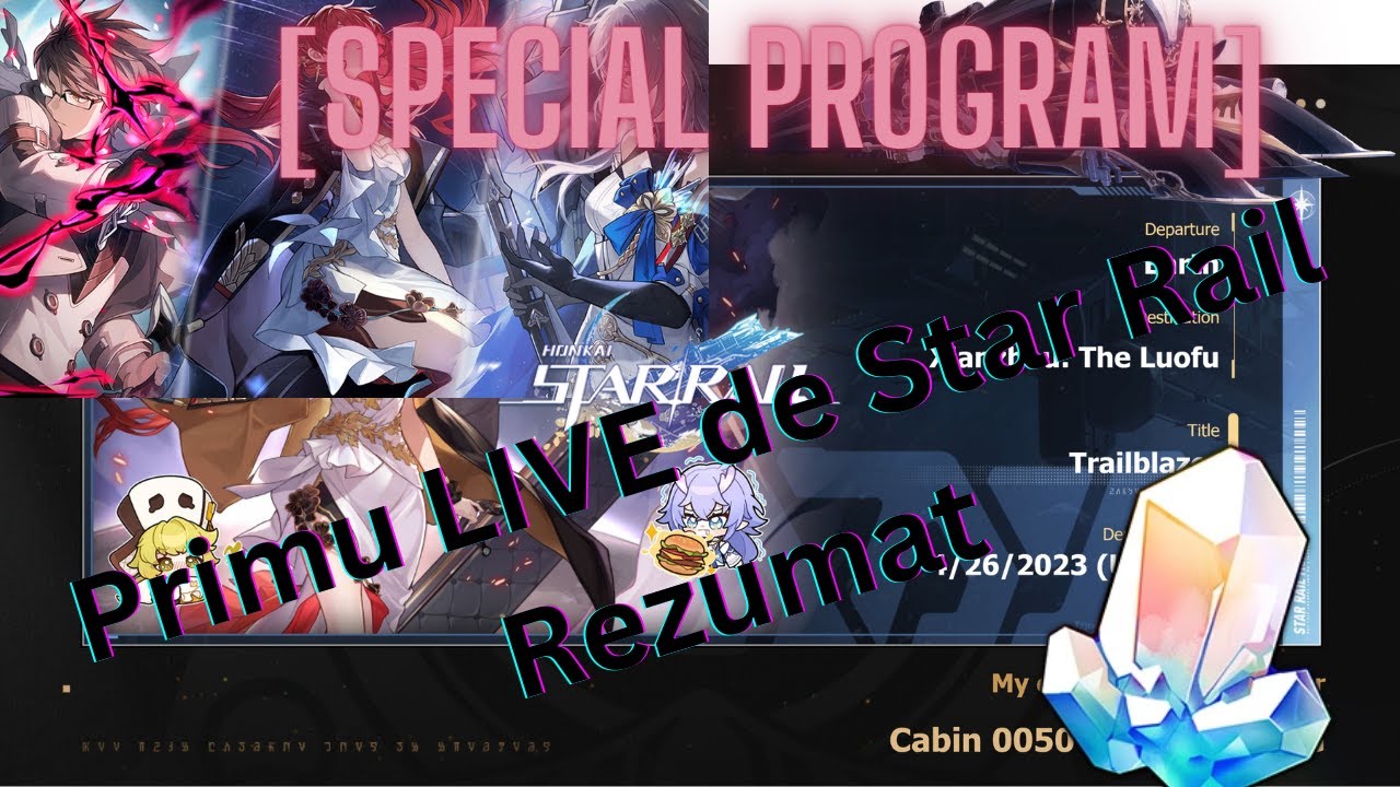 [Special Program] Primu LIVE de Star Rail Rezumat Honkai Star Rail ...