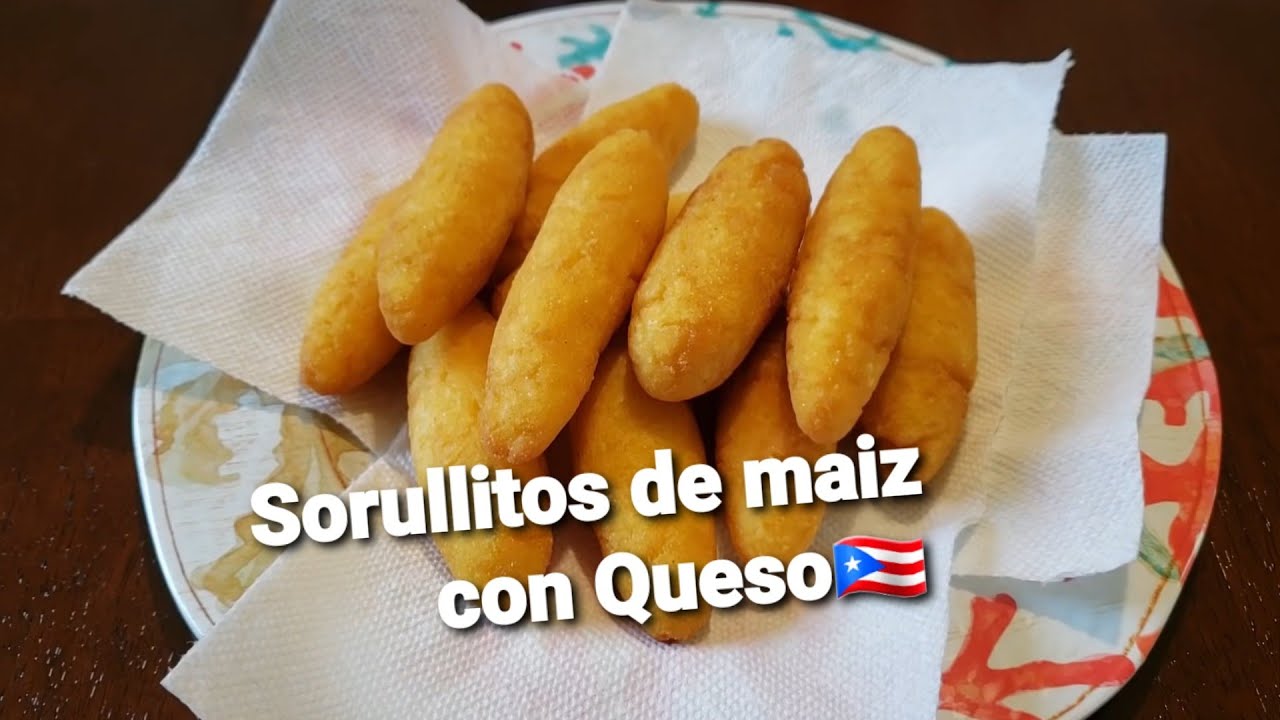como hacer sorullitos de maiz con queso