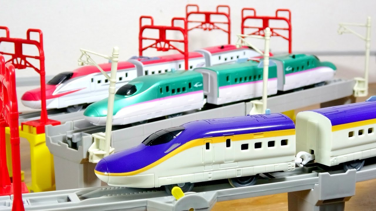 It's perfect for running the Shinkansen! Let's run the