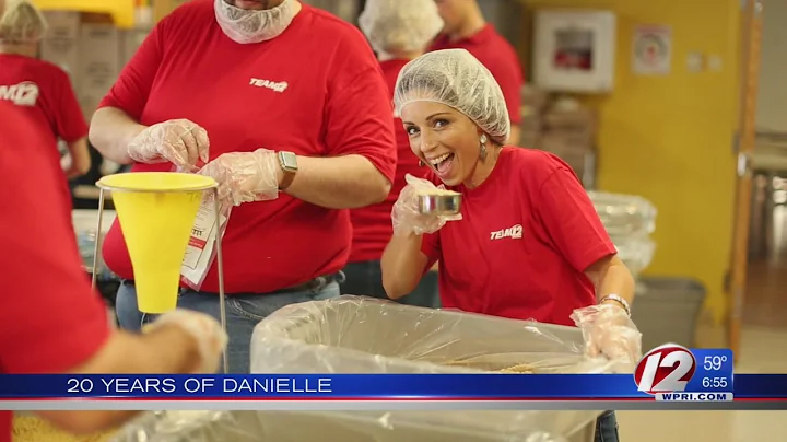 Danielle North celebrating 20 years at WPRI 12