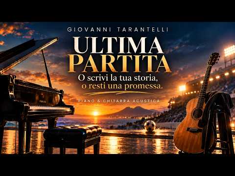 Ultima Partita – Giovanni Tarantelli 🎹 | Versione Cantata | Piano & Chitarra Acustica
