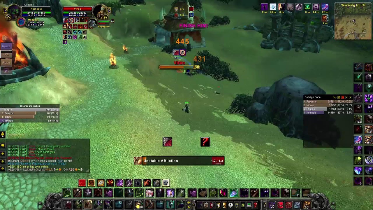 Affliction Warlock | Ruby Sanctum 25 HC | Wrath of the Lich King | Halion 25 HC