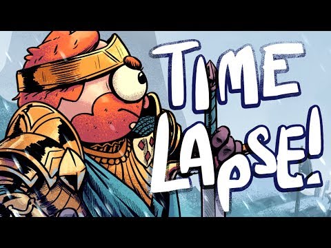 Thronebreaker: Witcher Tales - Artwork Timelapse!