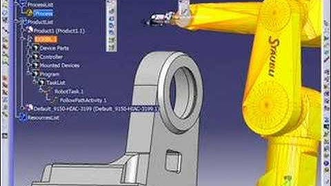 Deburring Process using Delmia 2
