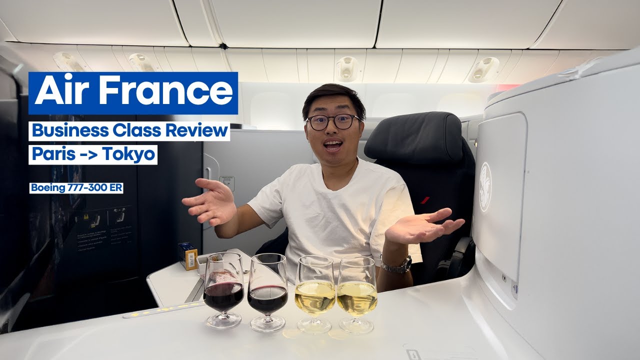 Air France Business Class 777-300 ER | Paris to Tokyo | In Depth Review