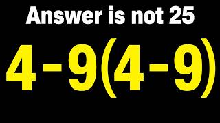 Most People Get This Math Question Wrong!