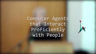 AI: Law and Policy – Computer Agents – Keynote: Sarit Kraus, Discussant: Tehilla Shwartz Altshuler