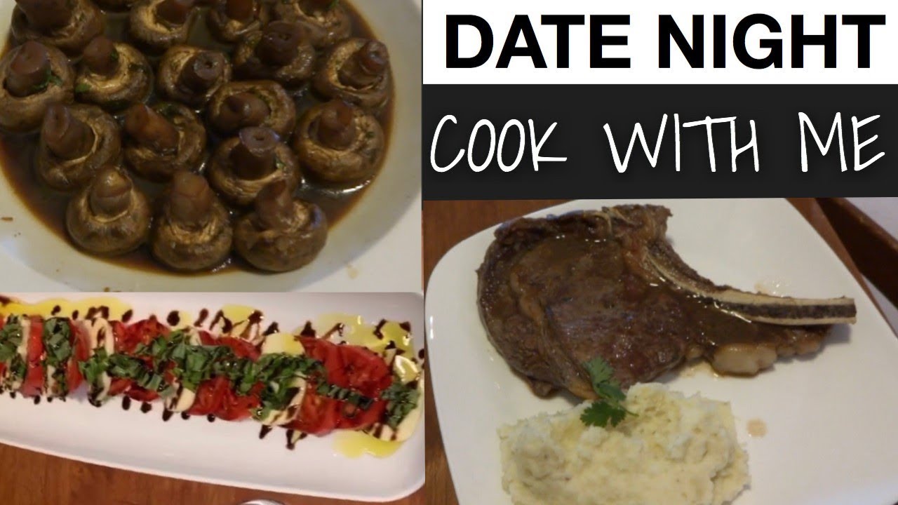 COOK WITH ME DATE NIGHT EDITION | SURPRISING MY BOYFRIEND | MakeupByMarissaa