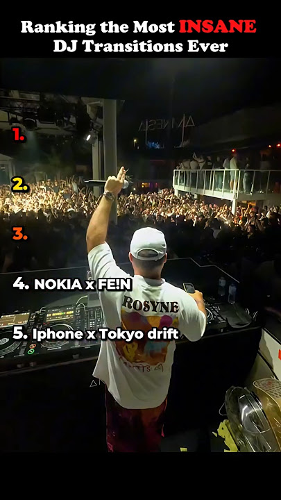 Ranking the Most INSANE DJ Transitions Ever 🎧🔥