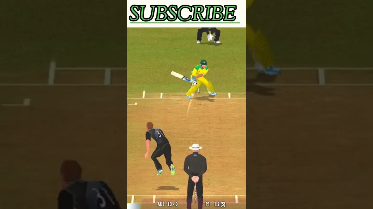 David Warner Reverse sweep shot 😱 | Real Cricket 22 