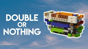 Double or Nothing Gambling Machine | Minecraft Java 1.21.10 Redstone Tutorial