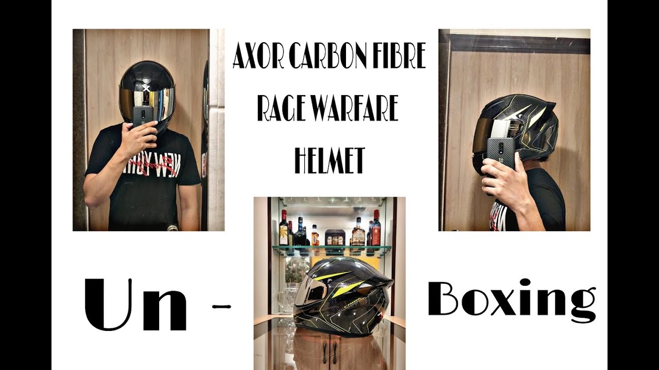 UNBOXING New Helmet | AXOR RAGE WARFARE 