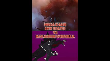 Mega kaiju vs Hakaishin Godzilla #shorts #godzilla #edit #marvel #vs #battle #whoisstrongest #kaiju