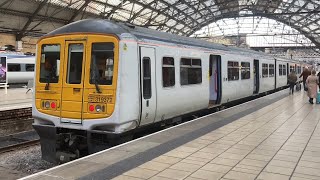 13:36 Liverpool Lime Street to Poulton-Le-Fylde 14:47 - Class 319 Northern