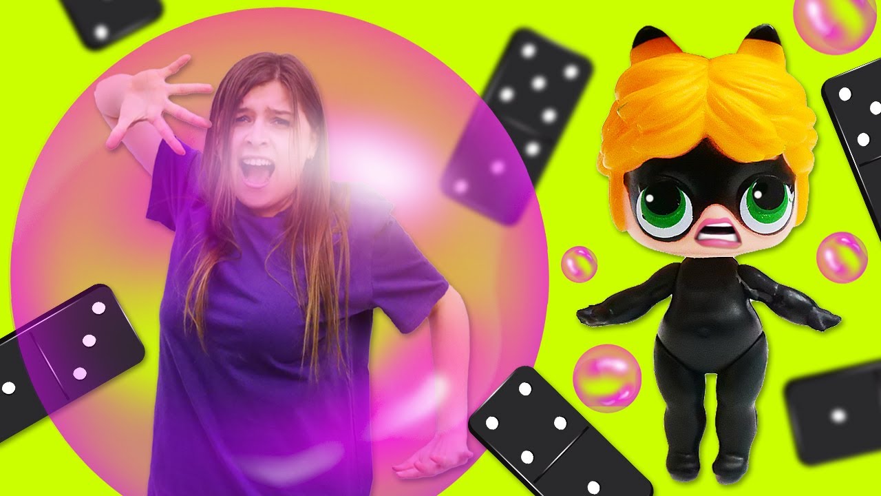 Супер Кота превратили в ребёнка! Распаковка шара Лол Леди Баг | ВИДЕО ДЛЯ ДЕТЕЙ ToyClub шоу