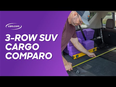 Which 2024 3-Row SUV Has the Most Cargo Room?