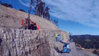 RIX Excavation Rock Drilling.AVI