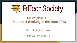 Masterclass #19: Historical thinking in the time of AI