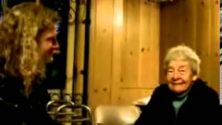 Frank Hannon talks with the mother of Randy Rhoads