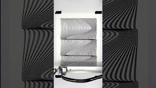 Wave 5 drawing with AxiDraw pen plotter  #shorts #coding #art
