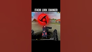 Itachi Look Changer 🔥 Free Fire X Naruto | Itachi Bundle In Free Fire #srikantaff