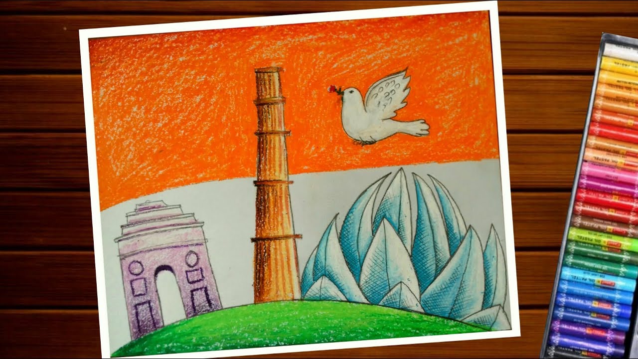 Cultural Heritage India Drawings
