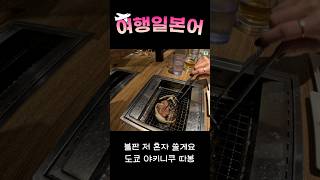 1인 여행자를 위한 도쿄 야키니쿠 혼밥!