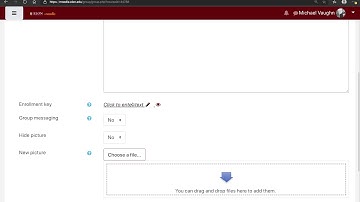 Creating Groups in Moodle