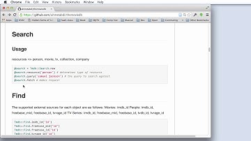 Simplified use of the TMDb API with the 