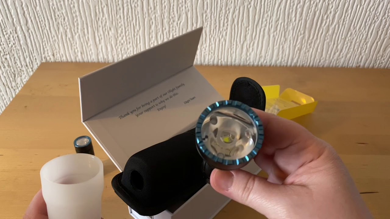 Olight Freyr unboxing & quick look UK
