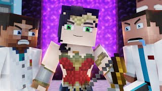 Wonder Woman ruined Steve and Noob&#39;s friendship. WHAT???  | Minecraft animation